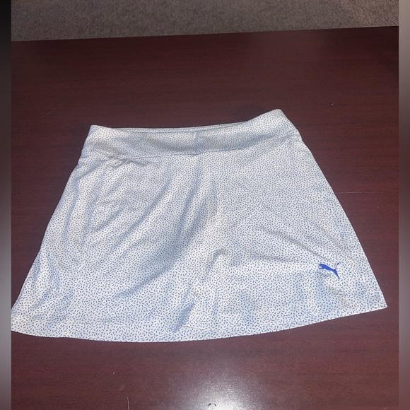 Puma Dresses & Skirts - Puma White Skirt with Blue Accents